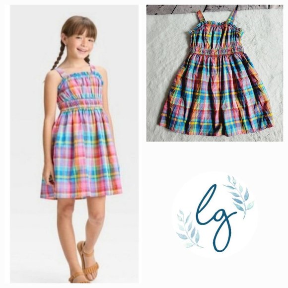 Cat & Jack Girls' Woven Short Dress (xLarge) 3KIDV-AR - Picture 1 of 4